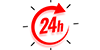 icon 72 hours blue and green time to go live with a default setup